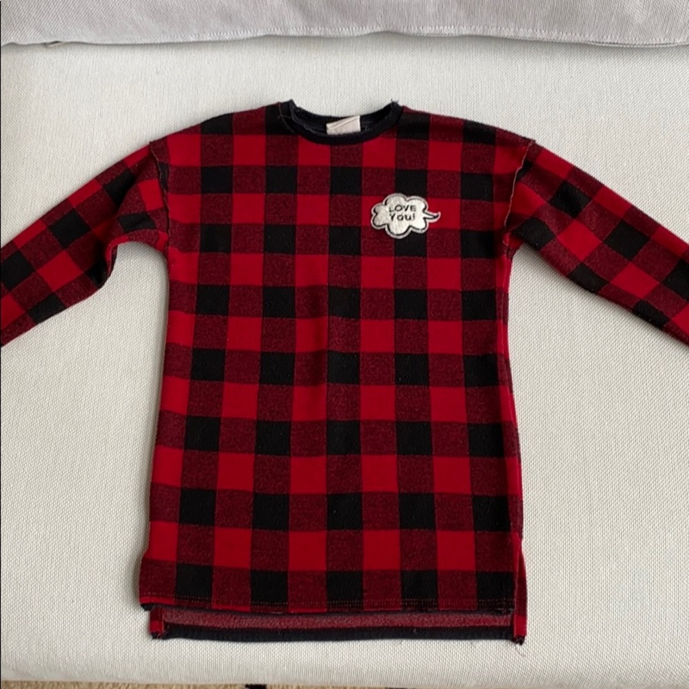 Zara girls plaid dress size 4